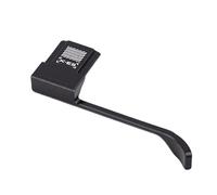 Tangxi Empuñadura para Pulgar de Cámara, Cubierta Ergonómica para Zapata de Aleación de Aluminio con Almohadilla de Silicona, para Cámaras DSLR para Evitar Arañazos y Polvo (Black)