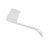 Tangxi Empuñadura para Pulgar de Cámara, Cubierta Ergonómica para Zapata de Aleación de Aluminio con Almohadilla de Silicona, para Cámaras DSLR para Evitar Arañazos y Polvo (Silver)