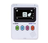 Tangxi Emulador NFC, Emulador de Lector y Escritor Inteligente NFC, Reescritura Ilimitada, Almacenamiento de Datos de Juegos 3000, con Pantalla OLED de 1,3 Pulgadas, Recargable, para (White)
