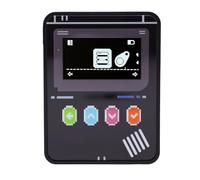 Tangxi Emulador NFC, Emulador de Lector y Escritor Inteligente NFC, Reescritura Ilimitada, Almacenamiento de Datos de Juegos 3000, con Pantalla OLED de 1,3 Pulgadas, Recargable, para (Black)