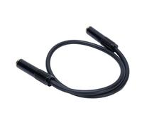 Tangxi Extensor Duradero de Cable de Sonido Estéreo Hembra a Hembra de 6,35 Mm para Sonido Profesional