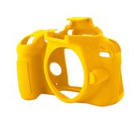 Tangxi Funda para Cámara D3300 D3400, Funda Protectora Ligera de Silicona para Cámara D3300 3400, Funda Protectora Ligera para Cámara de Silicona (Yellow)