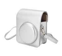 Tangxi Funda para Cámara Instantánea, Bolsa Retro de Piel Sintética para Cámara con Correa de Hombro Ajustable y Desmontable, Funda Protectora Impermeable para Cámara Instant Mini 40