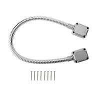 Tangxi Funda Protectora de Cable de Acero Inoxidable 8mm/0.31in Tapas Protectoras de Alambre de Lazo blindado Flexible