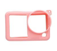 Tangxi Funda Protectora de Silicona para 6, Cubierta Suave y Flexible con Tapa de Lente y Cordón, Protección Completa a Prueba de Polvo, Carcasa Ligera para Cámara para Deportes Al (Pink)