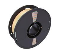Tangxi Hermoso Filamento PLA Degradado Multicolor de 1KG para Salida Precisa de la Impresora 3D (Color macarrón sedoso)