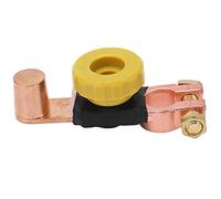 Tangxi Interruptor Aislador de Batería de Poste, Rendimiento Estable, Calidad Confiable para 6V, 12V, 24V, Automóviles, Vehículos Recreativos, Latón ABS