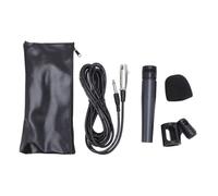 Tangxi Juego de Micrófono de Mano Dinámico con Cable con Patrón Cardioide para Altavoces Activos - Amortiguación Estructural para Grabaciones Estables - Ideal para DJ y Anfitriones de Eventos