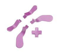 Tangxi Juego de Paletas Controladoras y Almohadillas D para Series 2 y Core 5 Piezas de Acero Inoxidable con Fácil Instalación (morado claro)