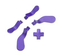 Tangxi Juego de Paletas Controladoras y Almohadillas D para Series 2 y Core 5 Piezas de Acero Inoxidable con Fácil Instalación (morado oscuro)