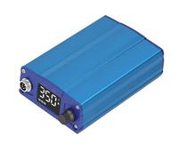 Tangxi Kit de Estación de Soldadura con Pantalla Digital de 75 W, Estación de Soldadura con Control de Temperatura Inteligente de 100 a 480 °C con Cable de Tierra Antiestático, (EU)