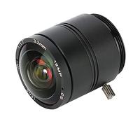 Tangxi Lente de 3.2mm 12MP F1.2 HD CCTV, 3.2mm 12MP F1.2 Cámara de vigilancia Profesional de Montaje CS Lente de Longitud Focal Fija para Lente de CCTV Camera