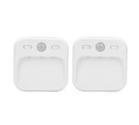 Tangxi Luz de Gabinete Regulable con Temporizador y Sensor de Movimiento Ajustable para Pasillo y Cocina 2 Piezas 3.15x3.15in