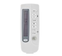 Tangxi Mando a Distancia AC Universal para Aire Acondicionado Samsung con Pantalla LCD Digital, Lista de códigos multifunción, Control Remoto de 10 m, Blanco