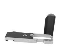 Tangxi Mango de Soporte en Forma de L para Cámara X-M5, Soporte en L para Agarre de Mano de Cámara con Placa de Liberación Rápida Incorporada, de Agarre de Mano, Almohadilla (Silver)