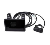 Tangxi Medidor de Pantalla LCD para Bicicleta Eléctrica con Conector SM para Conversiones de Bicicleta de Montaña, Material ABS Resistente, Rendimiento Confiable, 1 Pieza