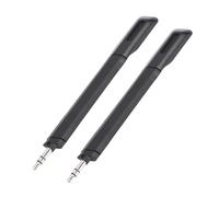 Tangxi Microfón de Reemplazo de 2 Piezas, Micrófono Desmontable de Cancelación de Ruido con Sonido Transparente, para Auriculares y Transmisión de Auriculares de Juegos Inalámbricos