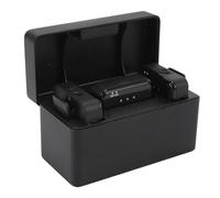 Tangxi Micrófono de Solapa Compacto para Streaming, de Micrófono Lavalier Inalámbrico 2.4G con Estuche de Carga con Pantalla de Batería, Cancelación de Ruido de Retardo Ultra Bajo para