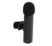Tangxi Micrófono Inalámbrico con de Solapa, Reducción de Ruido, Tiempo de Trabajo de 13 Horas, Transmisión Avanzada de 2,4 GHz, Puerto Tipo C, Ideal para Grabación, Transmisión en (Black)