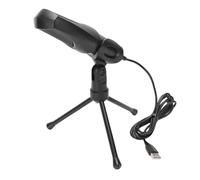 Tangxi Micrófono USB para Juegos para PC, Micrófono de Condensador RGB para Computadora con Soporte para Trípode, Control de Ganancia de Silencio Rápido, para Transmisión de Juegos,