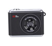 Tangxi Mini Cámara Llavero de 2,5 K, Videocámara Pequeña HD de 64MP con Tamaño de Pulgar y Pantalla de 1,4 Pulgadas para Fiestas de Viajes Al Aire Libre (Black)
