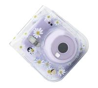 Tangxi Mini8 9 11 Bolsa para Cámara Portátil Universal con Estampado de Margaritas con Correa para el Hombro Desmontable, Ajuste Protección de la Cámara, Adecuada para Entusiastas