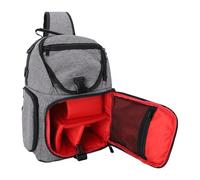 Tangxi Mochila para Cámara, Bolsa de Fotografía Profesional Resistente a la Intemperie de EVA con Divisores Extraíbles, Asa Suave, Correa de Hombro Ajustable, Apertura Lateral, Bolsillo (Grey)