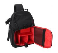 Tangxi Mochila para Cámara, Bolsa de Fotografía Profesional Resistente a la Intemperie de EVA con Divisores Extraíbles, Asa Suave, Correa de Hombro Ajustable, Apertura Lateral, Bolsillo (Black)