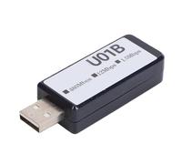 Tangxi Módulo de Aislamiento Digital USB, USB 2.0 480Mbps Aislador de Alta Velocidad Soporte Integrado para Voltaje de Chip ADUM3165 Placa de Protección de Acoplamiento a (Black)