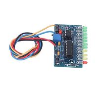 Tangxi Módulo de Nivel de Audio LED 10 Segmentos 11 Piezas LED de 3 Mm Medidor VU Tablero Indicador de Nivel de Preamplificador, Cableado Fácil, Adecuado para Amplificador de Micrófono