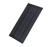 Tangxi Módulo de Panel Solar Monocristalino de 1,2 W, Mini Cargador Solar Portátil para Carga de Batería
