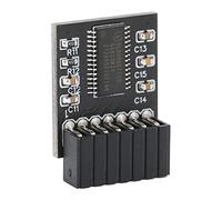 Tangxi Módulo de Seguridad de Cifrado TPM 2.0 de Alta Seguridad para 14Pin LPC TPM 2.0, Fácil de Usar para Placas Base 11, 1 x. Escenas aplicables: Arquitectura de PC