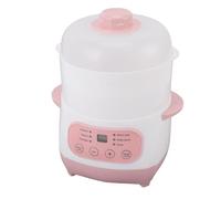 Tangxi Olla Eléctrica para Estofado, Olla de Cerámica de 1L, Protección Inteligente contra Quemaduras en Seco, para Sopa Automática Fácil para Aplicaciones de Cocina Versátiles (Enchufe de la UE 220V)