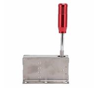 Tangxi Palanca de Cambios Secuencial USB, Palanca de Cambios de Simulador USB de PC, Palanca de Cambios para Juegos de Carreras Sim de PC, para G25 G27, para PXN, para (Rojo)