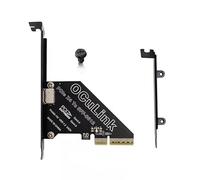 Tangxi PCIe 4.0 X4 Al Adaptador Oculink, SFF-8611/8612 Al Adaptador de Tarjeta de Expansión PCI Express, Tarjeta Gráfica Externa con Soporte para NVME SSD GPU EGPU
