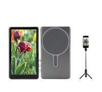 Tangxi Pelone Vlog Selfie Monitor Monitor, Monitor de Cámara Trasera de 4 "con Control Remoto, Brillo Horizontal o Vertical y 3, para Vlog Live Stream Tiktok