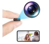 Tangxi Pequeña Cámara WiFi Inalámbrica, Cámaras de Seguridad Espía Ocultas HD 1080P, Mini Cámara para Niñera, Cámara para Mascotas, Perros y Bebés con Visión Nocturna, Detección de