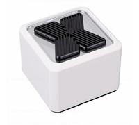 Tangxi Pequeño Altavoz Bluetooth Portátil con Luces, Sonido Envolvente de 360° Altavoz Bluetooth Portátil Doble Emparejamiento con Sonido Estéreo Múltiples Efectos de Luz, para el Hogar (White)