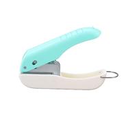 Tangxi Perforadora de un Orificio, Herramienta Artesanal Ergonómica para Decoración de álbumes de Recortes y Tarjetas, Metal y ABS de Primera Calidad, 10x4x2cm (cabeza de gato)