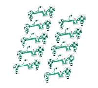 Tangxi Pieza de Repuesto de Película Conductora de Teclado Verde para Controlador, Película No Conductora Duradera, 10 Piezas para Reemplazo de Teclado, Adecuada para Propietarios de