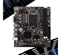 Tangxi Placa Base H81 LGA1150- Placa Base Ultra Duradera con 2 * DDR3 1600/1333 / 1066Mhz Memoria,1 * Placa Base PCI-E × 16 con 1 x HDMI 4 x SATA 2.0/6 x USB 2.0,Soporte VGA + HDMI Salida Dual