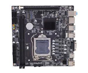 Tangxi Placa Base para Juegos H110, LGA 1151 Mini ITX DDR4 2133 2400 2666MHz Compatibilidad con CPU de 6.a, 7.a y 8.a Generación con Ranura M 2 NVMe de Doble Canal 64 GB Máx. PCIE X16