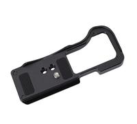 Tangxi Placa de Liberación Rápida, Apta para Cámara R50V con Almohadilla Antideslizante y Tornillo de 1/4 de Pulgada, para de Liberación Rápida (Black)