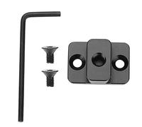 Tangxi Placa de Montaje del Monitor de la cámara para dji Ronin S, NATO Rail Arri Ubicación de Agujeros 1/4 Agujeros de Rosca para Brazo mágico/Monitor/micrófono