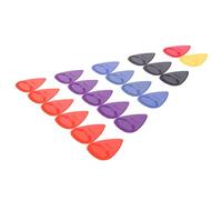 Tangxi Púas de Guitarra de Nailon Salientes Alice AP-G de, 0,71mm, Paquete de 20 para Guitarristas, bajo, Ukelele