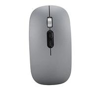 Tangxi Ratón de Ordenador Inalámbrico, Micrófono de Ordenador Inalámbrico Ultra Silencioso óptico de 2,4 G, Ratón Portátil con dpi Ajustable, Plug and Play