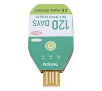 Tangxi Registrador de Datos de Temperatura USB Monitoreo Preciso para Contenedores Refrigerados IP67 (120 días)