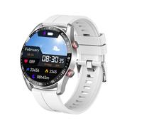 Tangxi Reloj Inteligente, Pantalla HD de 1,52 Pulgadas, Rastreador de Ejercicios con Monitor de Salud de Llamadas BT, Más de 100 Modos Deportivos IP67 a Prueba de Agua para Hombres y (Silicona