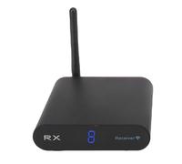 Tangxi Remitente AV Inalámbrico, Kit de Receptor Transmisor con Pantalla Digital Alcance de 200 M Penetración de Pared Soporte PAL NTSC, para Adaptador de TV Convertidor Extensor Plug (Enchufe de la