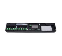 Tangxi Reposamuñecas Ergonómico para Teclado con Kit de Limpieza Incorporado, Almohadilla de Soporte de Esponja Suave para Limpieza de Teclado Inalámbrico, Auriculares, Cámara y T (BLACK)